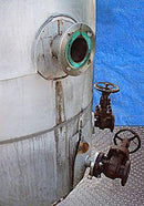 Stainless Steel Insulated Single Shell Tank- 200 Gallon Genemco 