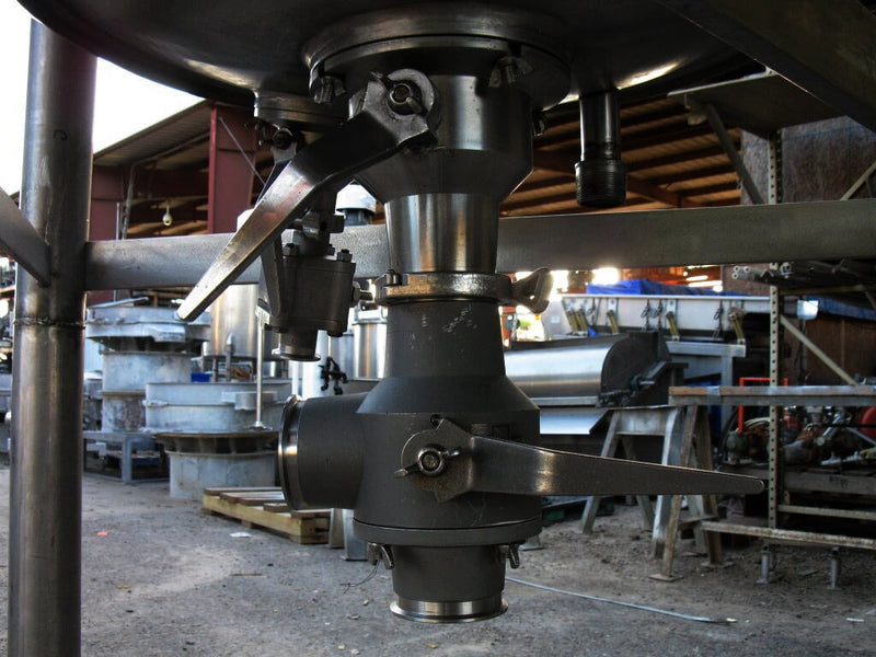 Stainless Steel Jacketed Vacuum Kettle - 750 Gallon Genemco 
