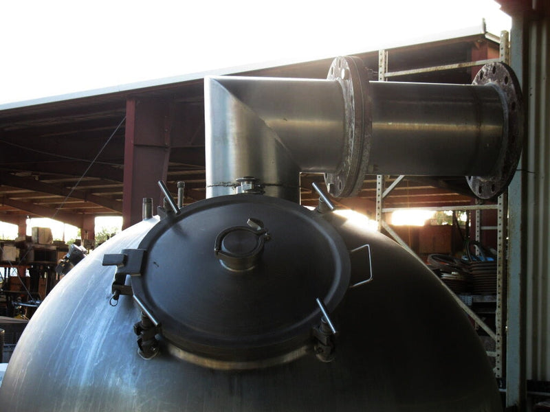 Stainless Steel Jacketed Vacuum Kettle - 750 Gallon Genemco 