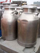 Stainless Steel Milk Tanks-10 Gallon Buhl and Firestone 