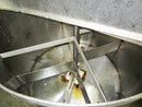 Stainless Steel Mixing Tank - 125 Gallons Not Specified 