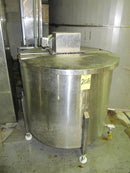 Stainless Steel Mixing Tank - 125 Gallons Not Specified 