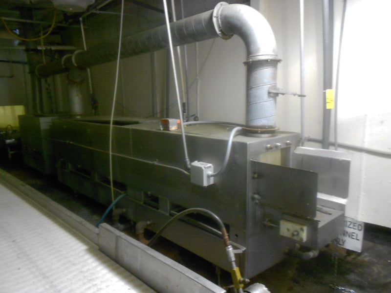 Stainless Steel Pan Washer - 17 in. W x 23 ft. L. Not Specified 