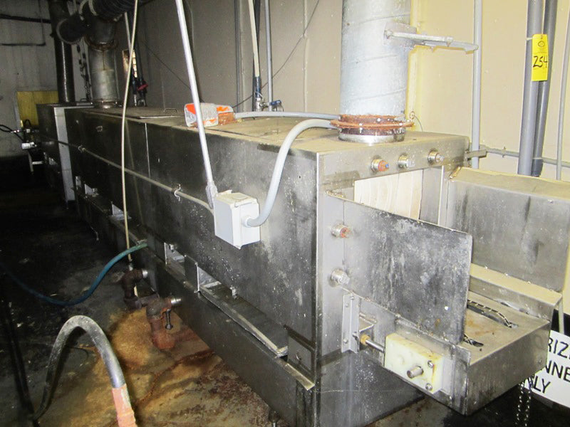 Stainless Steel Pan Washer - 17 in. W x 23 ft. L. Not Specified 