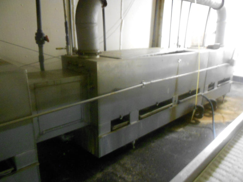 Stainless Steel Pan Washer - 17 in. W x 23 ft. L. Not Specified 