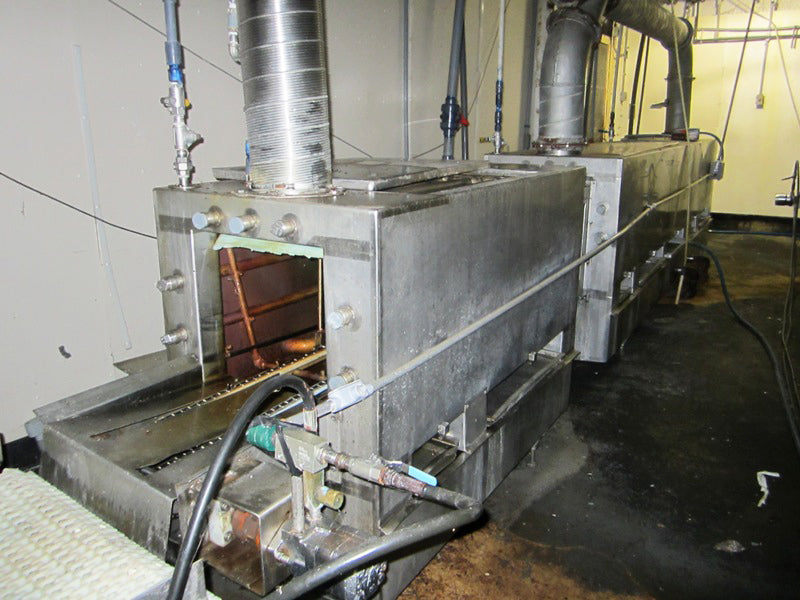 Stainless Steel Pan Washer - 17 in. W x 23 ft. L. Not Specified 
