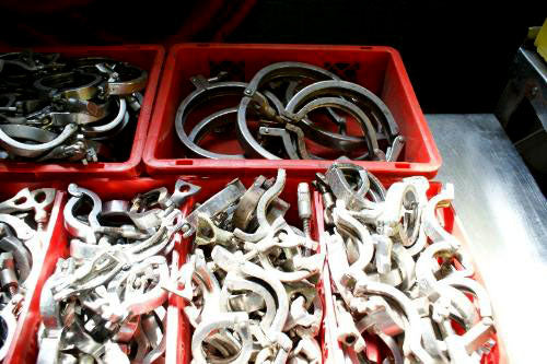 Stainless Steel Pipe Clamps Not Specified 