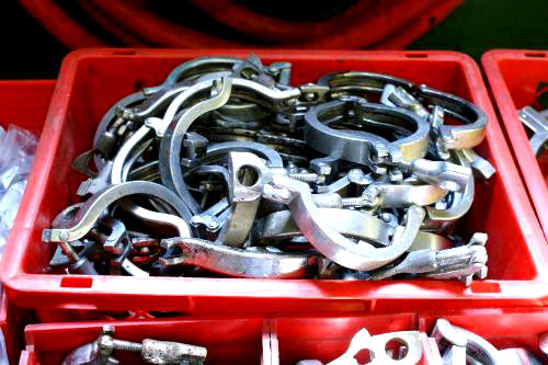 Stainless Steel Pipe Clamps Not Specified 