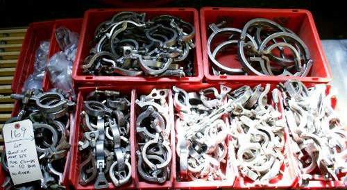 Stainless Steel Pipe Clamps Not Specified 