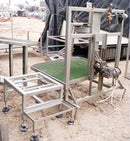 Stainless Steel Platform with Adjustable Seat Not Specified 