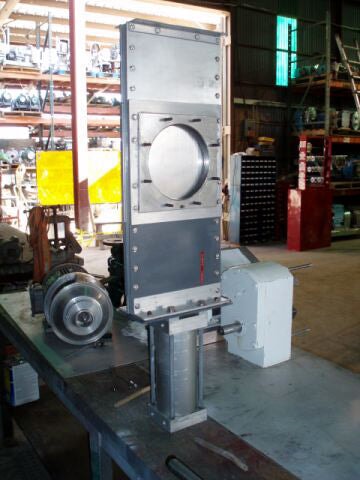 Stainless Steel Pneumatic Slide Gate Valve Not Specified 