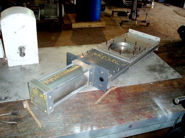 Stainless Steel Pneumatic Slide Gate Valve Not Specified 