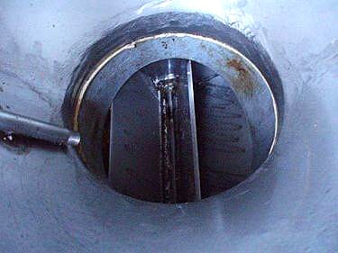 Stainless Steel Powder Silo with Airlock Shick 