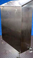 Stainless Steel Rectangular Balance Tank- 120 Gallon Genemco 