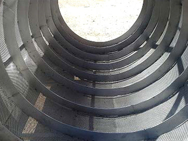 Stainless Steel Roto Strainer 4 ft. dia. x 7 ft. L Not Specified 