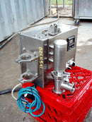 Stainless Steel Sanitary Air Actuated Valves with Control Box Not Specified 