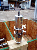 Stainless Steel Sanitary Air Actuated Valves with Control Box Not Specified 