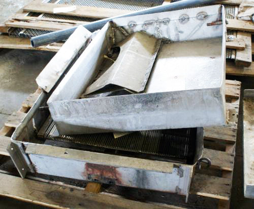 Stainless Steel Shaker with Parts Not Specified 