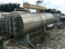 Stainless Steel Shell and Tube Heat Exchanger - 190.76 sq. ft. Genemco 