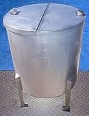 Stainless Steel Single Shell Balance Tank- 85 Gallon Genemco 