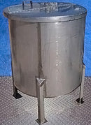 Stainless Steel Single Shell Balance Tank- 85 Gallon Genemco 