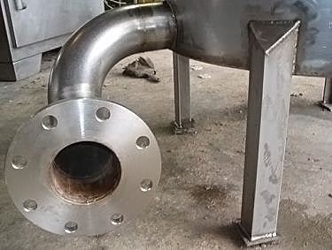 Stainless Steel Single Shell Balance Tank- 85 Gallon Genemco 