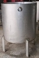 Stainless Steel Single Shell Balance Tank- 85 Gallon Genemco 