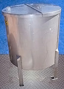Stainless Steel Single Shell Balance Tank- 85 Gallon Genemco 