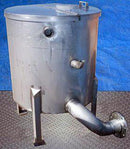 Stainless Steel Single Shell Balance Tank- 85 Gallon Genemco 