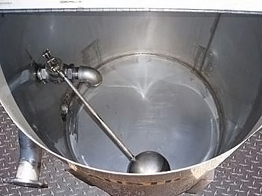 Stainless Steel Single Shell Balance Tank- 85 Gallon Genemco 