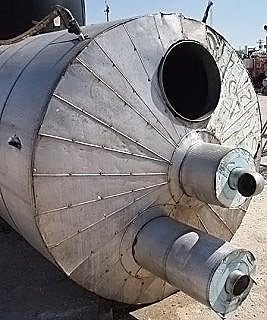 Stainless Steel Single Shell Insulated Tank- 1000 Gallon Genemco 