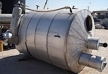 Stainless Steel Single Shell Insulated Tank- 1000 Gallon Genemco 
