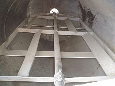 Stainless Steel Single Shell Mixing Tank- 280 Gallon Not Specified 