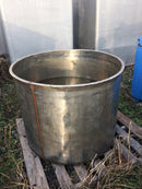 Stainless Steel Single Shell Tank - 125 Gallon Genemco 