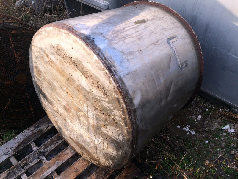 Stainless Steel Single Shell Tank - 125 Gallon Genemco 