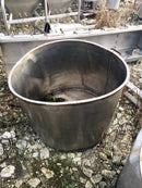 Stainless Steel Single Shell Tank - 125 Gallon Genemco 