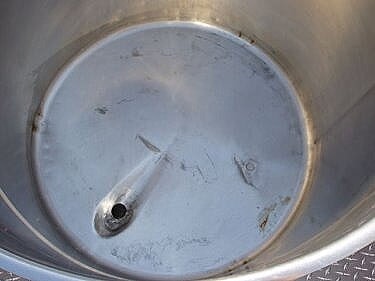 Stainless Steel Single Shell Tank- 125 Gallon Not Specified 