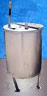 Stainless Steel Single Shell Tank- 50 Gallon Genemco 