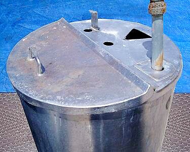 Stainless Steel Single Shell Tank- 50 Gallon Genemco 