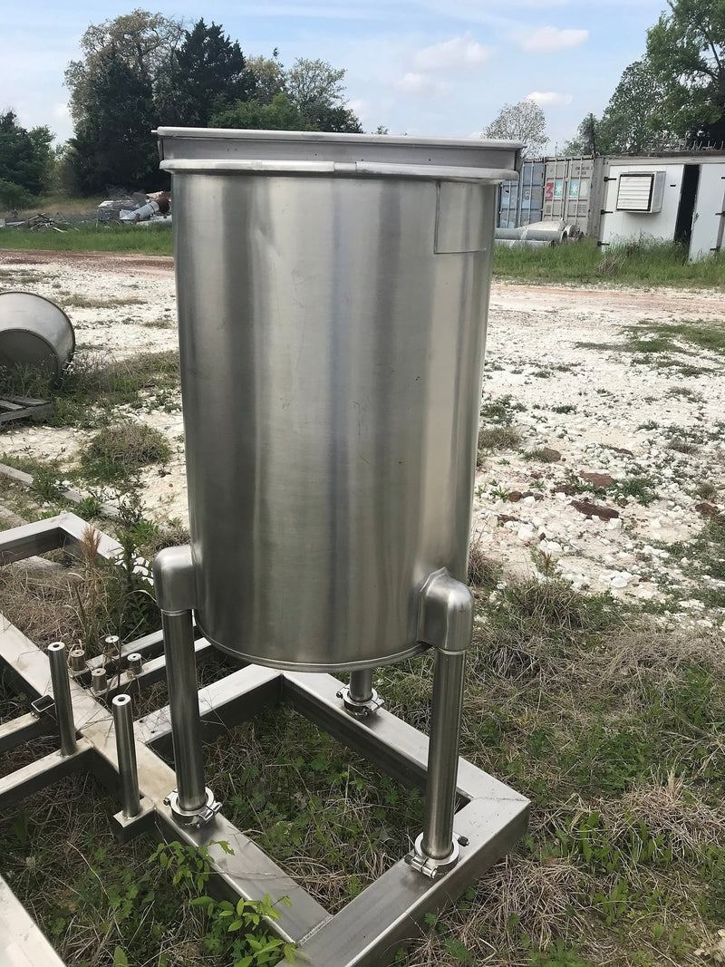 Stainless Steel Single Shell Tank - 50 gallons Genemco 