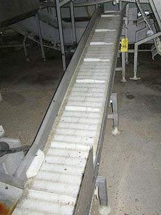 Stainless Steel Slight Incline Conveyor - 12 in. wide Not Specified 