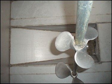 Stainless Steel Square Tank with Lightnin Mixer- 300 Gallon Not Specified 