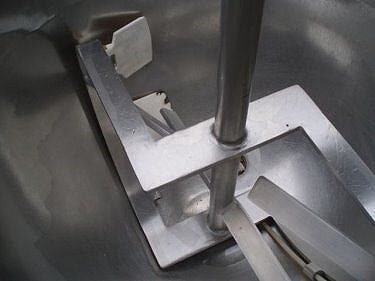 Stainless Steel Steam Jacketed Kettle with Scraped Surface Agitator- 50 Gallon Not Specified 