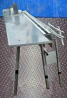Stainless Steel Table Top Conveyor Extension with Work Table Not Specified 