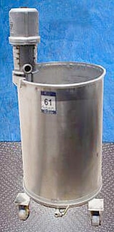 Stainless Steel Tank with Graco Drum Pump- 40 Gallon Genemco 