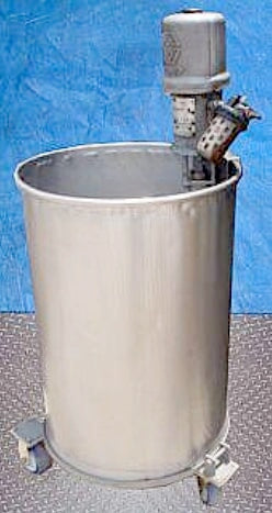 Stainless Steel Tank with Graco Drum Pump- 40 Gallon Genemco 