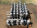 Stainless Steel Tri-Flo Pneumatic Valve Cluster Tri Clover 