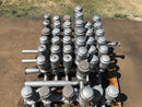 Stainless Steel Tri-Flo Pneumatic Valve Cluster Tri Clover 