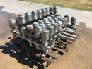 Stainless Steel Tri-Flo Pneumatic Valve Cluster Tri Clover 