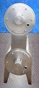 Stainless Steel Two Barrel Scrape Surface Heat Exchanger Not Specified 
